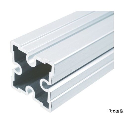 25mm角 アルミフレーム 1m 溝あり