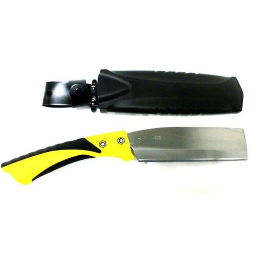 両刃鋼付サヤ入り鉈 刃渡り165mm 7