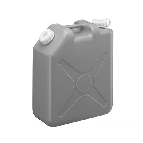 0207GY 扁平缶 ノズル無20L灰