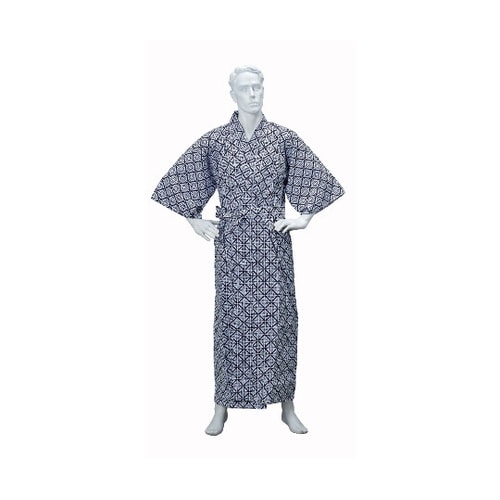 紳士スタンダード ガーゼねまき(付袖)