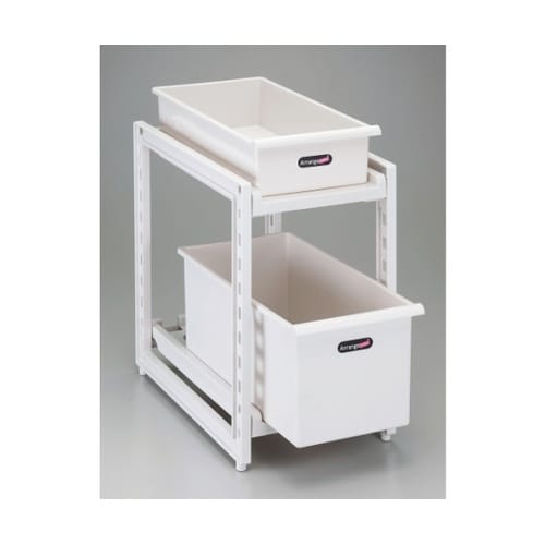 H5804シンク下スライドストッカー2段