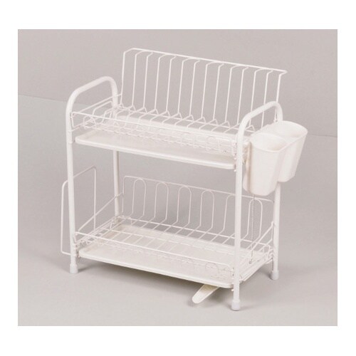 アレスタ 水切りラックスリム2段(水が流