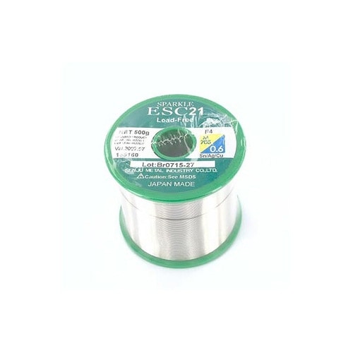 鉛フリーはんだ 0.6mm 500g巻き