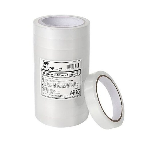 OPPクリアテープ 18mm×50m 1