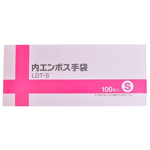 内エンボス手袋S 1ケース(100枚×4