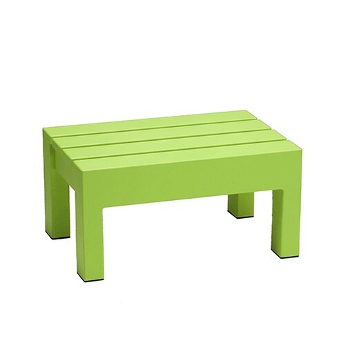 ST−407 プラスチック万能台長方形緑