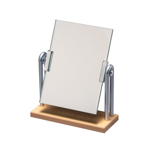 H−218 木製スタンドミラーDX