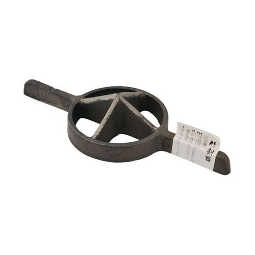 701033 鋳物竹割4ツ割 中15cm