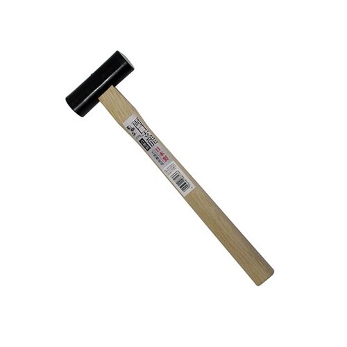 112370 両口玄能天然白樫柄450g