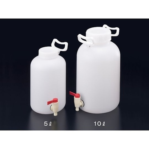 06522 広口下口活栓瓶 両手 10L