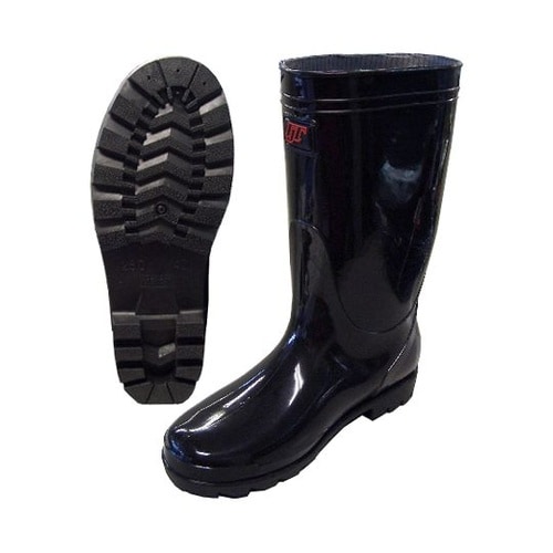 9661 PVC軽半長靴 25.5cm