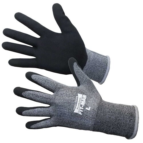 ゴム背抜き手袋 プレミアムフィットマン