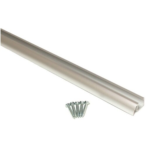 58040 丸型フックレール2Mシルバー