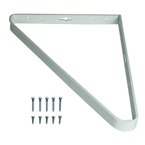 00921137 三角棚受 白