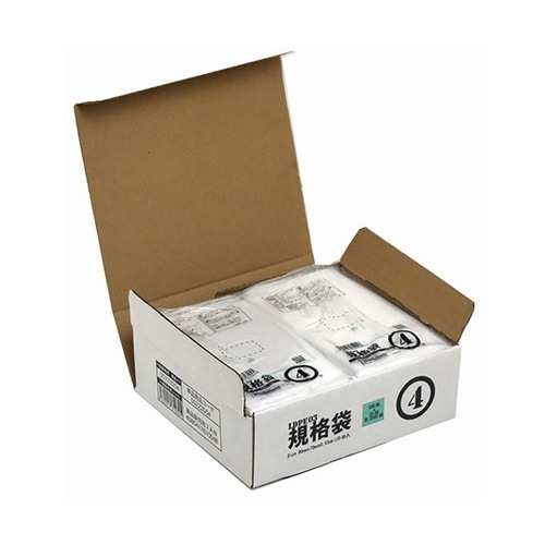 00723004箱売PEポリ袋透明4号