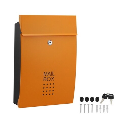 60702 メールボックス オレンジ