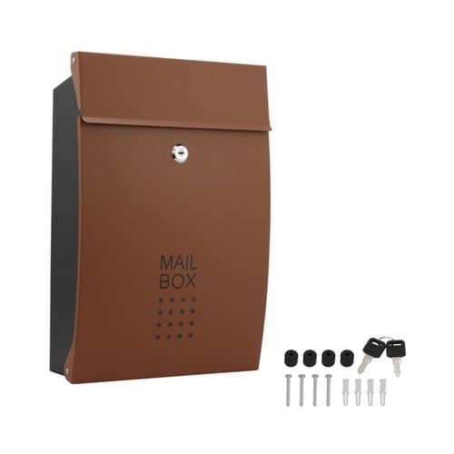 60704 メールボックス ブラウン