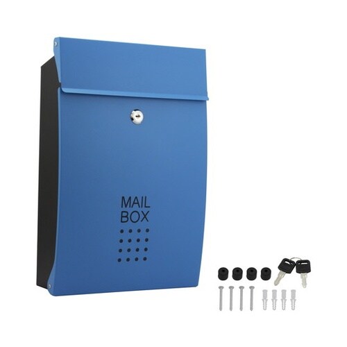 60709 メールボックス ブルー