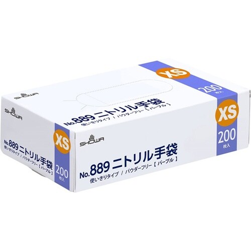 NO.889 ニトリル手袋 200枚入