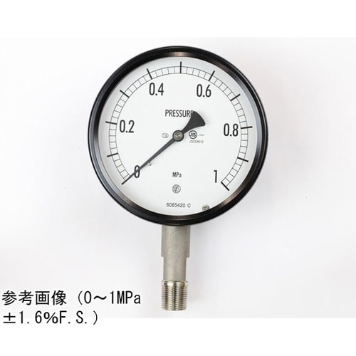 密閉型圧力計(100Φ) 立形A枠 10