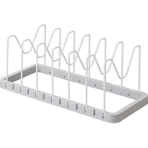 シンク下 伸縮鍋蓋&フライパンスタンド