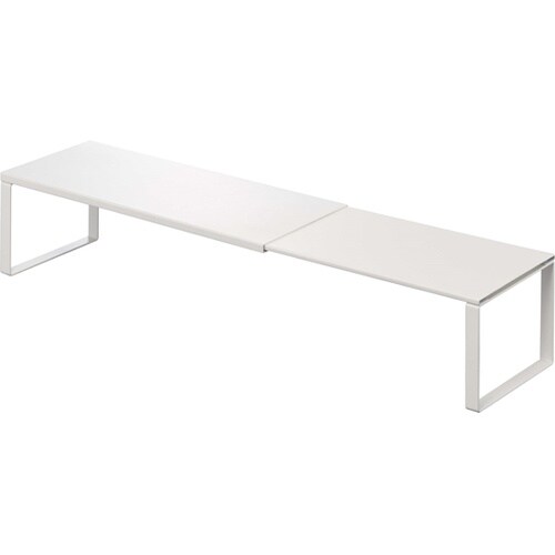 伸縮洗濯機排水口上ラック プレート ホワ