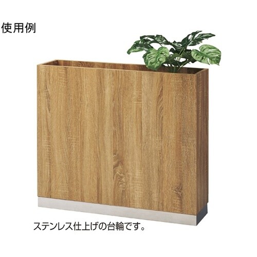 木製プランターボックス ラスティック柄