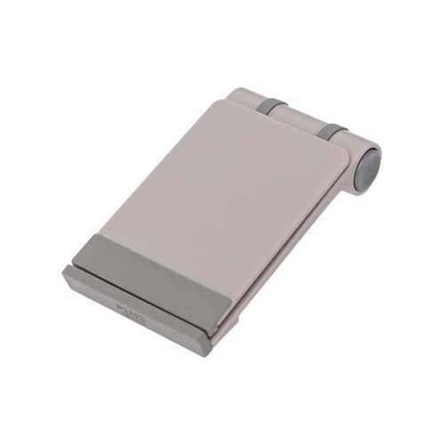 たたんでペタンコ スマホスタンド グレー