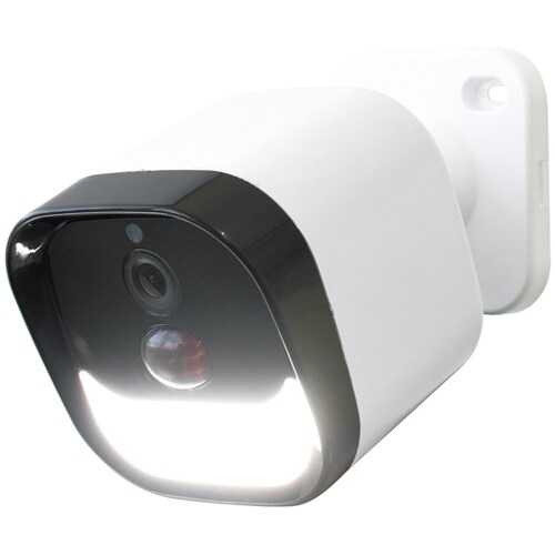 LEDセンサーライト付ワイヤレス防犯カメ