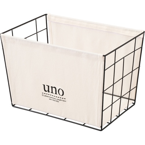 ワイヤーバスケット アイボリー(UNO)
