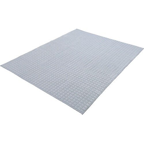 杢天竺キルトラグ ブルー ORG−M18