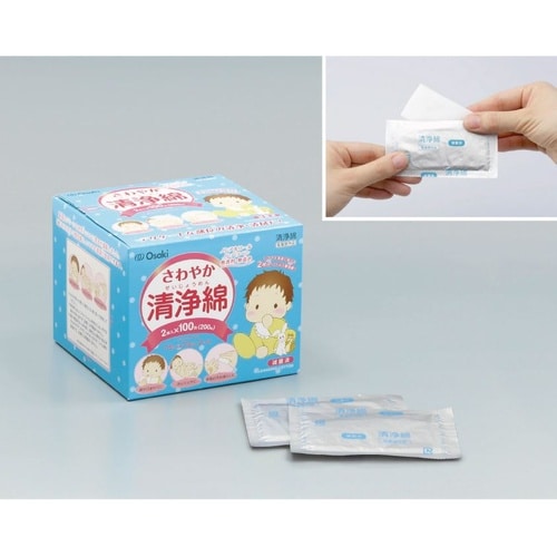 さわやか清浄綿 100包 0007271