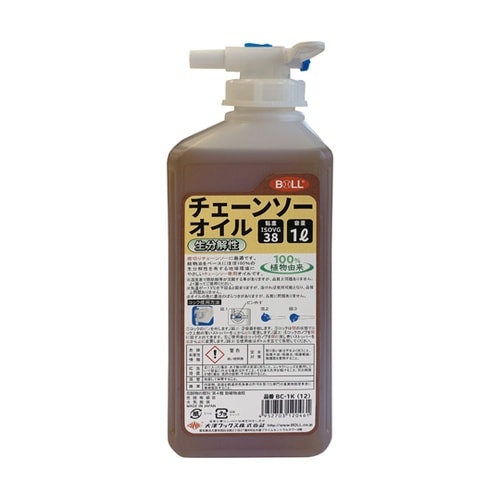 生分解性チェーンソーオイル 1L コック