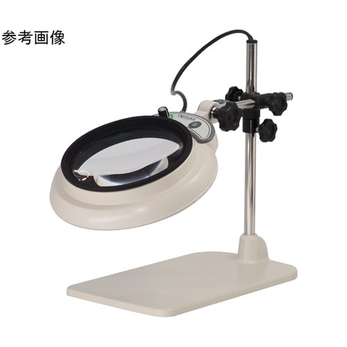 LED照明拡大鏡(テーブルスタンド式)