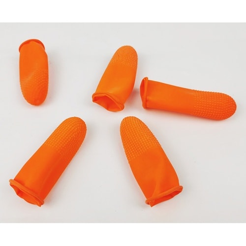 指サック(すべり止め付き)Lサイズ 約4