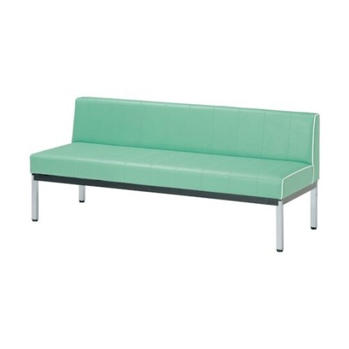 蓄光ロビーベンチ背付 W1500 グリー