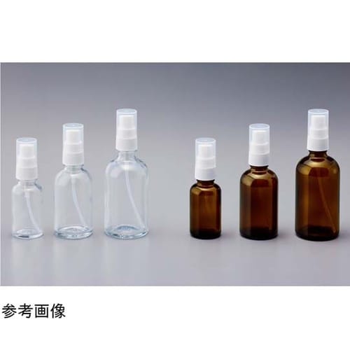 スプレー瓶 丸型 褐色 SBR−100N