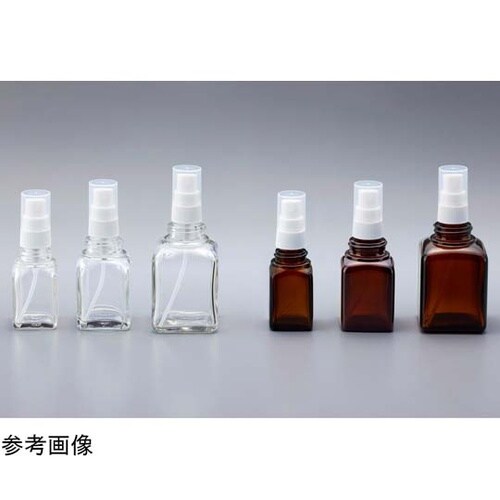 スプレー瓶 角型 褐色 SB−30N