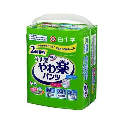 サルバ うす型 やわ楽パンツ 2回吸収