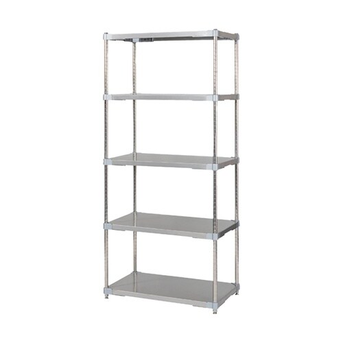 ステンレスシェルフ 46×76 5段・H