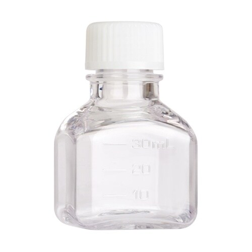 30mL培地ボトル(角型 PETG 個別