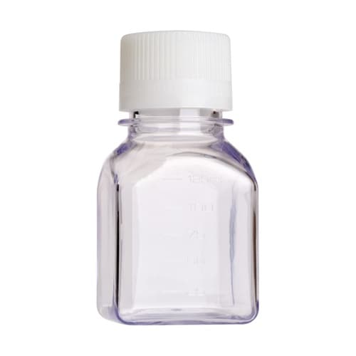 125mL培地ボトル(角型 PETG バ