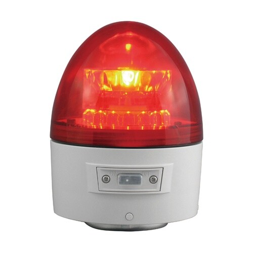 電池式回転灯 Φ118 ニコカプセル(赤