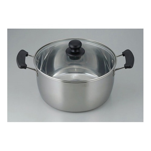 レシード IH対応両手鍋 24cm RR