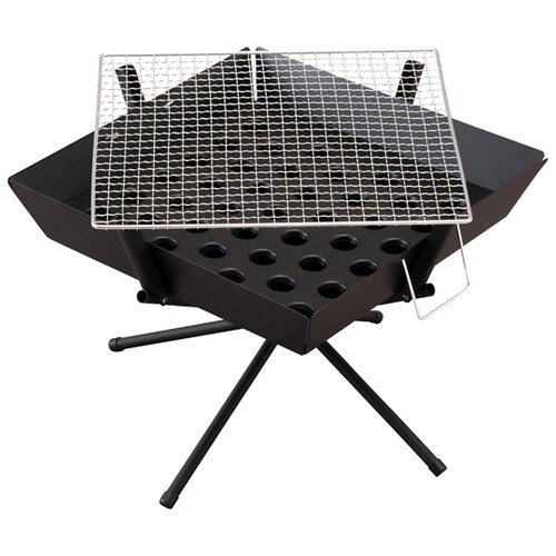 焚き火台 ブラック TKB−ST43