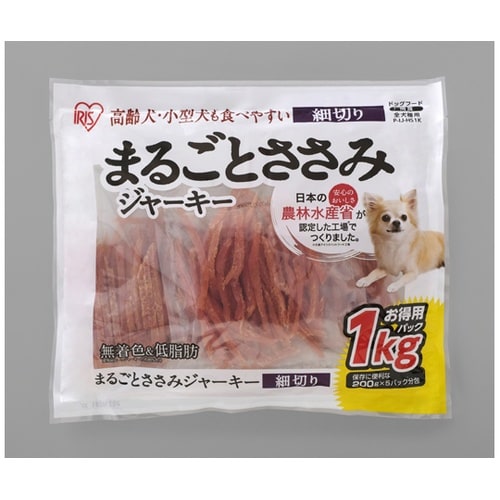 まるごとささみジャーキー細切り1kg 1
