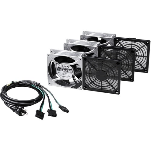 放熱ファン高速タイプt=38mm 3個セ