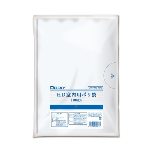 HD室内用ポリ袋 S 0.01mm 半透
