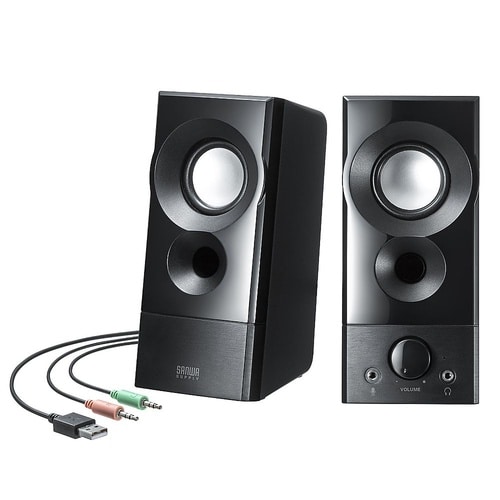 USB電源スピーカー(実用最大出力6W)