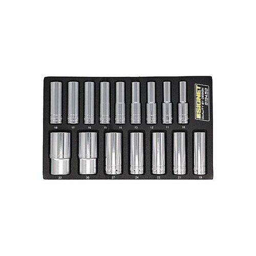 差込角1/2DR 16PC ミラー仕上げ